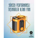 Yüksek Hızlı Mini Klima Fan – 11 M/S Rüzgar Gücü, 100 Hız Ayarı Mir23436237
