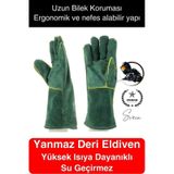 Yüksek Isıya Dayanıklı Eldiven Rahat Tasarım Kaynak Yangın Su Geçirmez Fırın Tutacak Tımar Taşıma