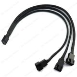 Yüksek Kalite 3 lü Fan Çoklayıcı PWM Y Splitter Kablo