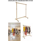 Yüksek Kalite Gold Kaplama Orta Stand Tekerlekli Orta Askılık
