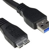 Yüksek Kalite - USB 3.0 Kablo Western Digital/WD/Seagate/Clickfree/Toshiba/Samsung Taşınabilir Sabit Sürücü - Master Cables tarafından USB 3.0 A/Micro-B Kablosu