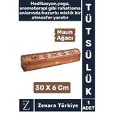 Yüksek Kalite Yoga Meditasyon Aromaterapi Chakra Pozitif Enerji Dayanıklı Maun Ağacı Tabut Tütsülük