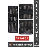 Yüksek Kaliteli Çok Amaçlı Dikiş İğne İplik Tamir 55 Farklı Boy Tamir Dikiş İğne Seti