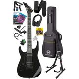 Yüksek Kaliteli Elektro Gitar, Black Rosewood Klavye ile