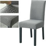 Yüksek Kaliteli Sandalye Kılıfı ,lıkralı ,yıkanabılır 6 Adet - 45 x 45 x 60 cm - Gri