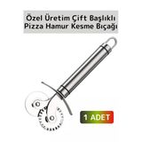 Yüksek Kaliteli Uzun Ömürlü Çift Taraflı Pizza Hamur Kesme Doğrama Şekillendirme Dilimleme Bıçağı