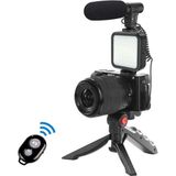 Yüksek Kaliteli Video ve Fotoğraf Çekim Işığı Seti, Bluetooth Kumanda ile - Ahşap