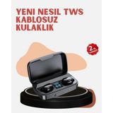 Yüksek Kapasiteli A10S Tws Kablosuz Kulaklık Dokunmatik Kontrol ( Lisinya )