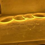 Yüksek Lümenli Neon Şerit LED 100 Metre 220V 6X10 mm - Amber - Turuncu
