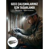Yüksek Parlaklıklı Led Kafa Feneri Gece Çalışmaları İçin Yüksek Parlaklıklı