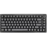 Yüksek Performanslı 75% Mekanik Klavye, Rgb Işıklandırma, Bluetooth & Kablolu Bağlantı, Düşük Profil Tuşlar, Ergonomik Tasarım, Windows ve Mac Uyumlul - Standart - Çok Renkli