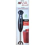 Yüksek Performanslı Turbo Çubuk Blender, Sürahili, 1200W, Siyah, Güçlü ve Dayanıklı - Ahşap