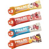 Yüksek Protein Bar 45g Karma Kutu 12 Adet (4 Çeşit)