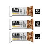 Yüksek Protein Bar Muz Aromalı ve Bademli - 60 g x 6 Adet - 15g Protein, Vegan ve Glutensiz