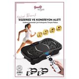 Yüksek Titreşimli Programlı Egzersiz Aleti - Kondisyon Aleti Basen, Karın, Kol Ve Bacak Spor Cihazı