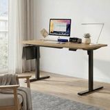 Yüksekliği Ayarlanabilir Ergonomik Bilgisayar & Çalışma Masası - Tek Motorlu (2 Hafızalı) (C - sh