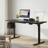 Yüksekliği Ayarlanabilir Ergonomik Bilgisayar & Çalışma Masası - Tek Motorlu (2 Hafızalı) (S - sh