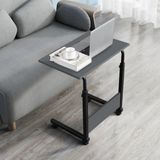Yükseklik Ayarlı Laptop Sehpası - Antrasit ( Tekerli) 60x40