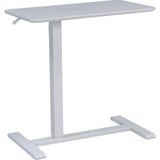 Yükseklik Ayarlı UP Sehpa 70 - 105H | Mdf Üzeri Toz Boya Uygulaması Ile Dayanıklı Yüzey, Laptop Sehpası - 70x40x60-94h - Beyaz
