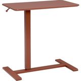 Yükseklik Ayarlı UP Sehpa 70 - 105H | Mdf Üzeri Toz Boya Uygulaması Ile Dayanıklı Yüzey, Laptop Sehpası - 70x40x60-94h - Turuncu