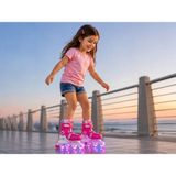 Yüksel Bebe Yusel Bebe Pembe Ayarlanabilir Rookie ışıklı Çocuk Pateni - Pembe - Lila - 29 - 32