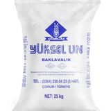 Yüksel Un 25 kg Baklavalık Buğday Unu