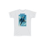 yüksel34 Gökyüzünde Uçan Kahraman ASTROMAN , isme özel baskılı tshirt , micro polyester kumaş