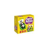 Yükselen Zeka 2+ Yaş Eğlenceli Tasarımlı Magnet Puzzle 3 Adet 10 Parça Sayılar ile Zeka Geliştirici