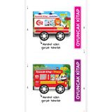 yükselen zeka 2'li Oyuncak Kitap seti - Ambulans (Gerçek Tekerlekli) - İtfaiye (Gerçek Tekerlekli)