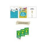 Yükselen Zeka 3 Yaş Etkinlik Kitabım Seti-En Güzel İsimler 99 Esma Sonsuz Mana-Cüz Kitabı-4-6 Yaş Elif-Ba-4'Lü Set