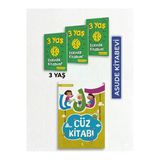 Yükselen Zeka 3 Yaş Etkinlik Kitabım Seti Ve Harika Harfler Cüz Kitabı -2'Li Set