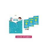 Yükselen Zeka 4-6 Yaş Grubu Etkinliklerle Elif Ba Ve 2 Yaş Etkinlik Kitabım Seti-2'Li Set