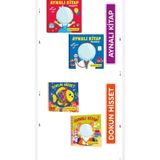 yükselen zeka Aynalı Kitap 2'li Set (Duygular - Meslekler)/ Dokun Hisset - Aynalı Kitap 2'li Set (4'lü set)