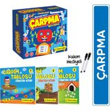 Yükselen Zeka Çarpma Öğreten Oyuncak - Çarpma Öğreten Kitap 2'li Set
