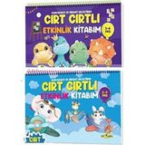 Yükselen Zeka Cırt Cırtlı Etkinlik Kitabım 2 Li Set Yazar: Komisyon 2-4 Yaş ve 3-6 Yaş Zeka Geliştirici Kitaplar