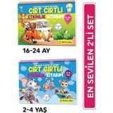 Yükselen Zeka Cırt Cırtlı Etkinlik Kitabım 2'Li Set (16-24 Ay, 2-4 Yaş)