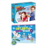 yükselen zeka Cırt Cırtlı Etkinlik Kitabım Zeka Ve Dikkat Geliştirme Seti 2-4 Yaş, yz24set