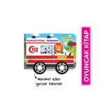 yükselen zeka Oyuncak Kitap - Ambulans (Gerçek Tekerlekli)
