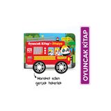 yükselen zeka Oyuncak Kitap - İtfaiye (Gerçek Tekerlekli)