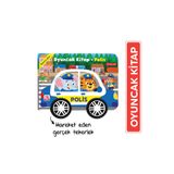 Yükselen Zeka Oyuncak Kitap - Polis (Gerçek Tekerlekli)