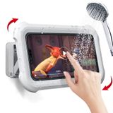 Yükseltilmiş 480° Dönebilen Duş Telefon Tutacağı, Dokunmatik Ekranlı Su Geçirmez Kılıf, OOLYICO Duş Aksesuarları Koruyucu Arkadaş Tutucu Banyo Küvetinde Duvara Montaj Rafı, 4 inç - 7 inç Cep Telefonu