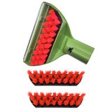 Yükseltilmiş 5.3 "1400B Küçük Yeşil Makine Çok Amaçlı Aletler Fırça Yedek Parçalar 1400B 3194 3353 2458 3588F 1986 1425 2513E 3624 Sert Leke Fırçası Alet Ekleri ile Uyumlu (yeşil 1+2)
