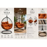 Yula Salıncak – Minderli Metal Gövdeli Bahçe ve Balkon Salıncağı