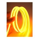 YULED 10 Metre Neon Amber 220 V Esnek Hortum Şerit Led Işık Aydınlatma Güç Fişi