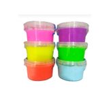 YUM TOYS 2 Li Slime Oyun Jeli Yuvarlak Kutu