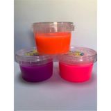 Yum Toys Oyun Jeli Slaym - Slime 3 Lu Set Pembe,mor,turuncu 130 gr
