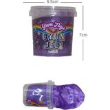 Yum Toys Slime Metalik Parlak Simli Eğitici Oyun Seti - CE Belgeli - 1 Adet Mor Renk