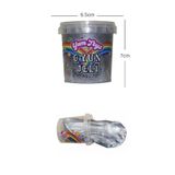 YUM TOYS Slime Metalik Parlak Slime Eğitici Oyun Seti- Ce Belgeli- 1 Adet Gri Renk