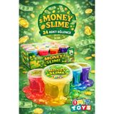 YUM TOYS Slime Oyun Jeli - 3'lü Paket - Renkli - MONEY SLİME - Eğitici Oyun Seti - Ce Belgeli