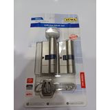 Yuma 68 mm Çelik Kapı Kilidi Silindir Barel 2 Li Set